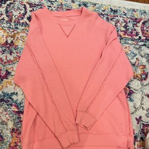 Aerie pink sweater top